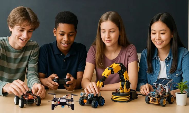 15 easy robotics project ideas for high school students